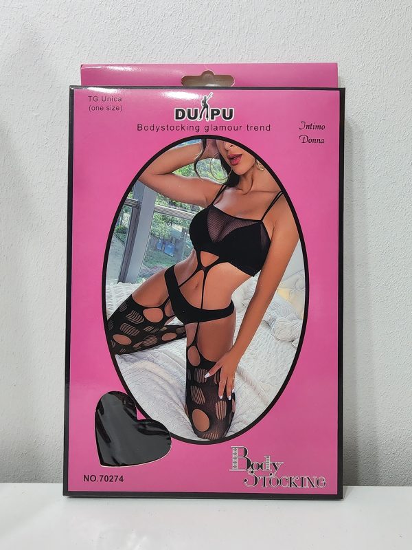 Traje De Red y Panty Bodystocking COD70274