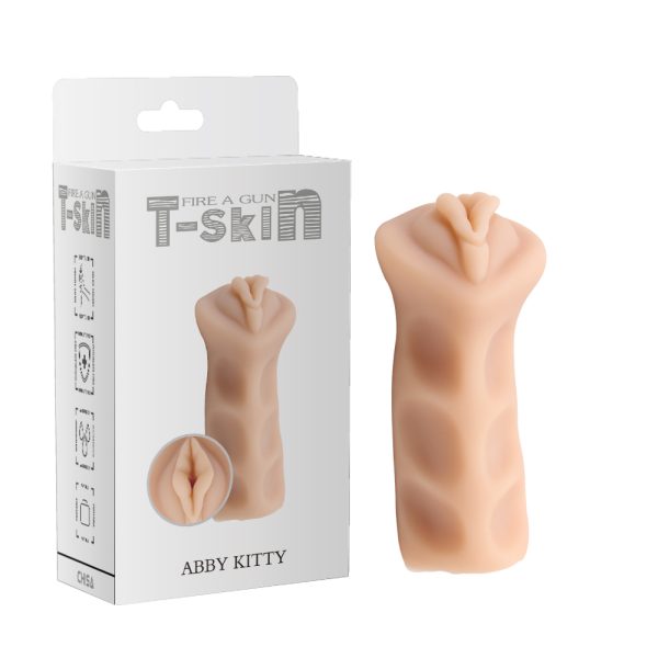 Masturbador Masculino T-Skin Abby Kitty Flesh