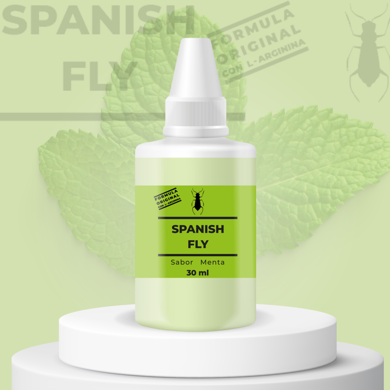 Aceite Para Masajes Con Sabor Menta