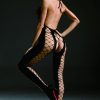 Traje De Red y Panty Bodystocking COD85213