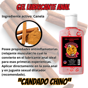 Gel Lubricante Anal "Candado Chino"