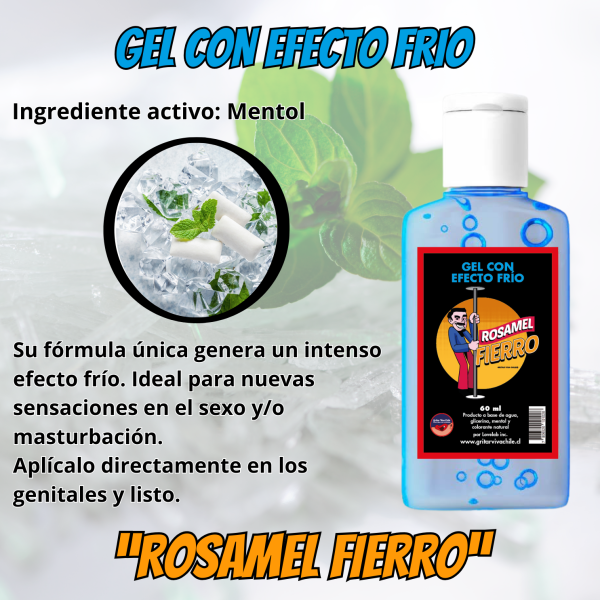 Gel Con Efecto Frío "Rosamel Fierro"