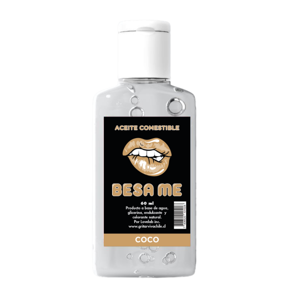 Aceite Comestible Y Lubricante Sabor Coco