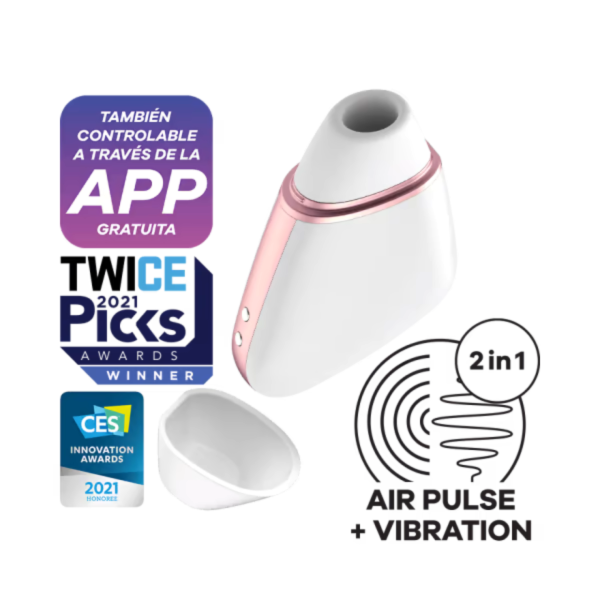 Satisfyer Love Triangle Con App (Vibrador + Pulso De Aire)