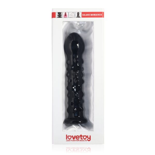 Dildo De Cristal 7″ Glass Romance COD-GS02bk