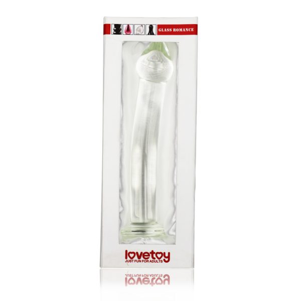 Dildo De Cristal 7.5″ Glass Romance COD-GS03C