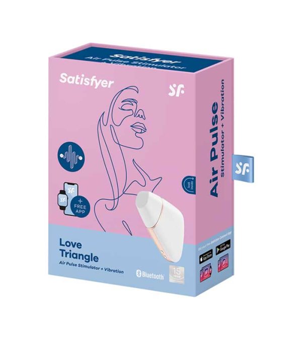 Satisfyer Love Triangle Con App (Vibrador + Pulso De Aire)