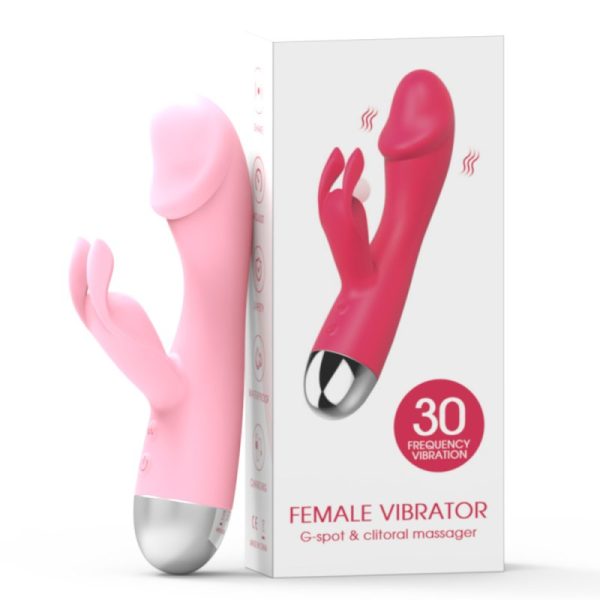 Vibrador Dual Conejito Masajeador