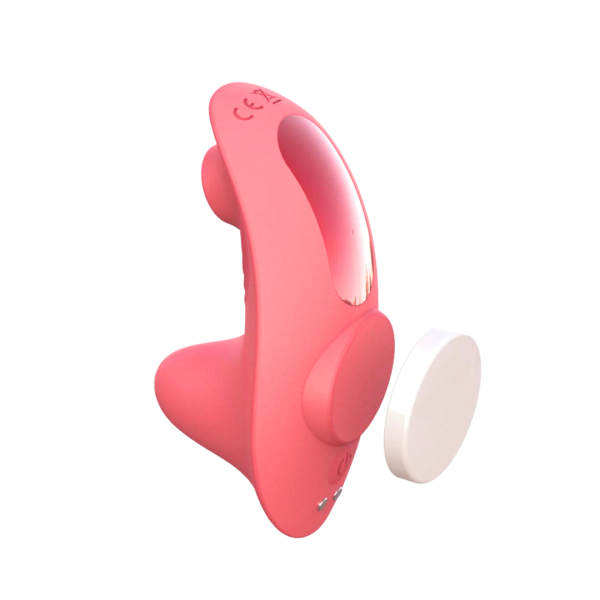 Vibrador y Succionador De Clítoris Con Control Inalámbrico