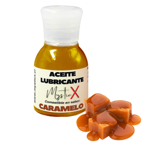 Aceite Lubricante Comestible Mystic X Caramelo 30 ml.