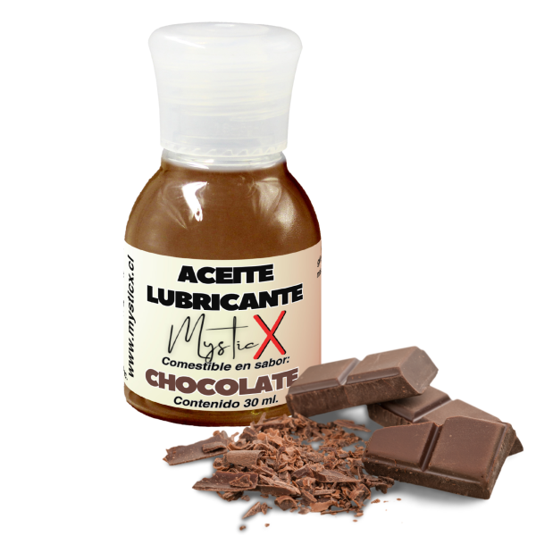 Aceite Lubricante Comestible Mystic X Chocolate 30 ml.