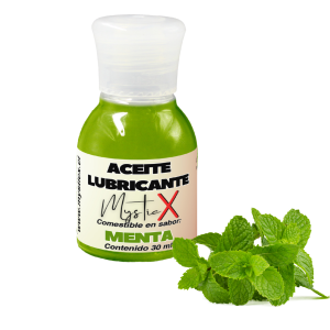 Aceite Lubricante Comestible Mystic X Menta 30 ml