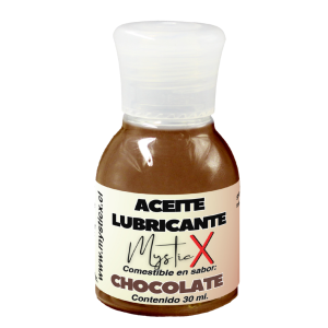 Aceite Lubricante Comestible Mystic X Chocolate 30 ml.